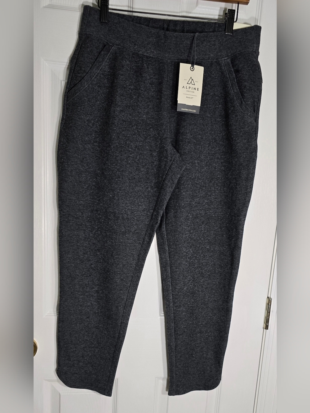 Alpine Design Dark Charcoal Heather Joggers Athleisure Hike Jog Street